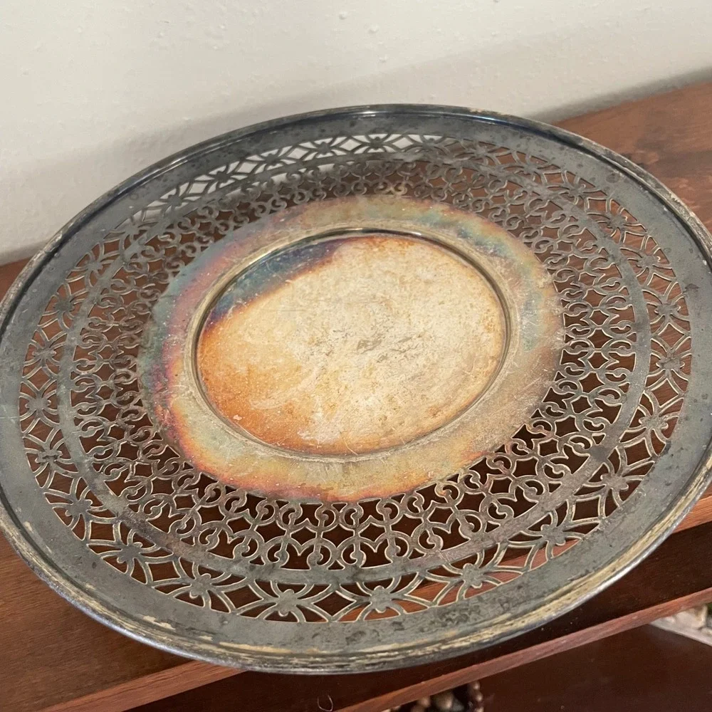 Antique Sheffield Silver Plated 10